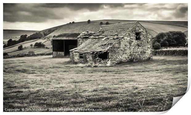 Rural Decay in the Peaks Print by Iain Merchant