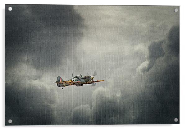 Hawker Hurricane Acrylic by Jeni Harney