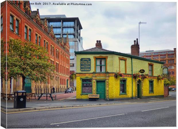 Peveril of the Peak Manchester Canvas Print by Lynn Bolt