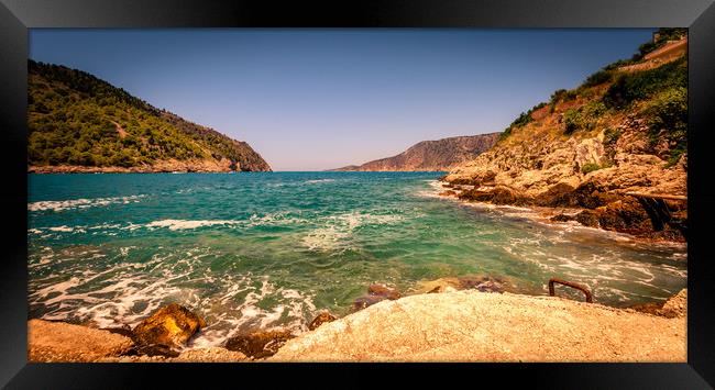 Look out to Sea Framed Print by Naylor's Photography