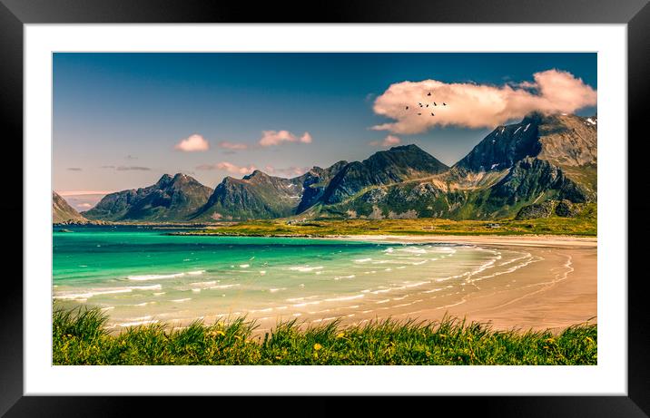 Lofoten Norway Framed Mounted Print by Hamperium Photography