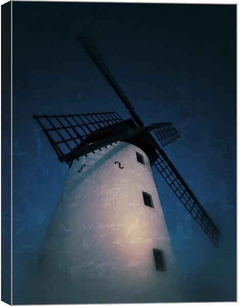 Windmill  Canvas Print by Victor Burnside