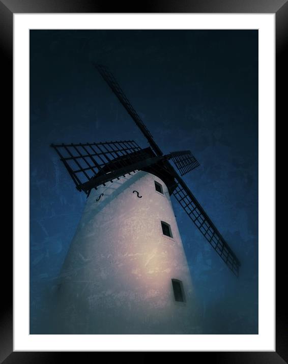 Windmill  Framed Mounted Print by Victor Burnside