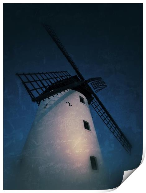 Windmill  Print by Victor Burnside