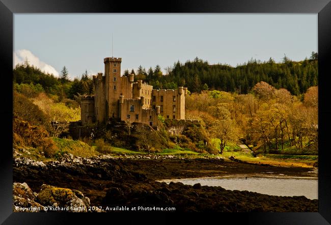 Dunvegan Castle Framed Print by Richard Smith