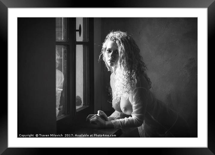 tu m'as promis Framed Mounted Print by Traven Milovich