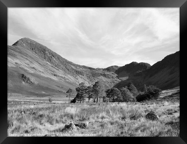 Lake District Hills Framed Print by Kevin White