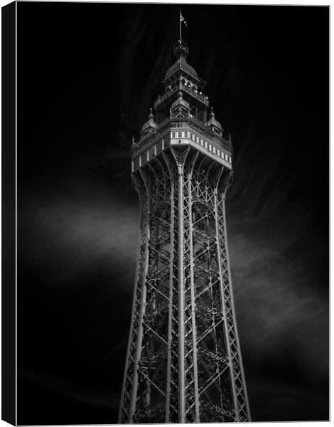 Blackpool Tower    Canvas Print by Victor Burnside
