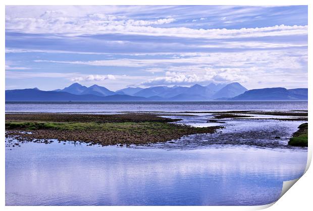 From Applecross to the Isle of Skye Print by Jacqi Elmslie