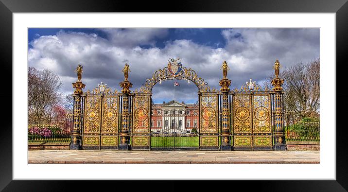 Warrington Town Hall Framed Mounted Print by Colin irwin