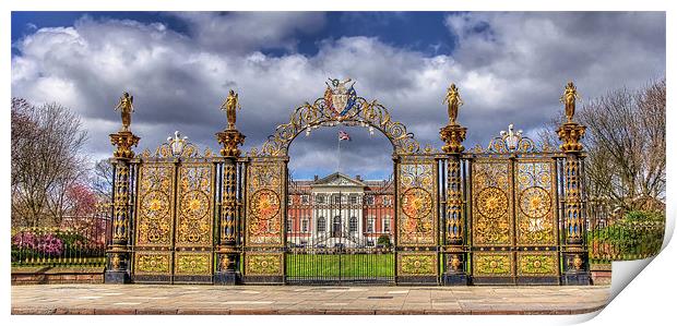 Warrington Town Hall Print by Colin irwin