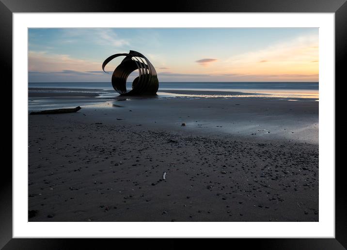 Mary's Shell Sunset Framed Mounted Print by John Hare