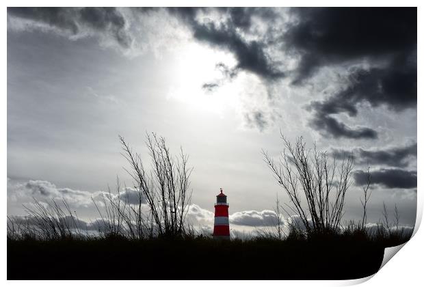 Happisburgh lighthouse  Print by Gary Pearson