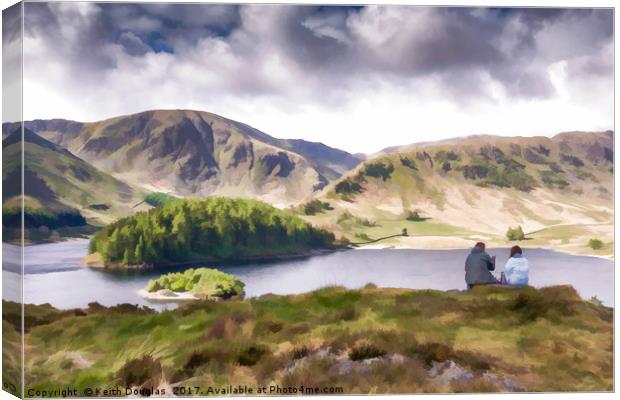 Mardale and Haweswater Canvas Print by Keith Douglas