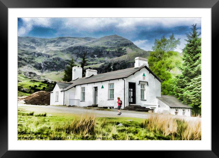 Coniston Youth Hostel Framed Mounted Print by Keith Douglas