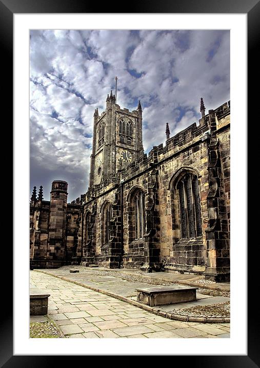 Lancaster Parish Church Framed Mounted Print by Colin irwin