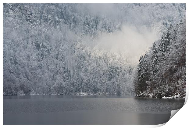 Lake Königsee - Germany Print by Pete Hemington