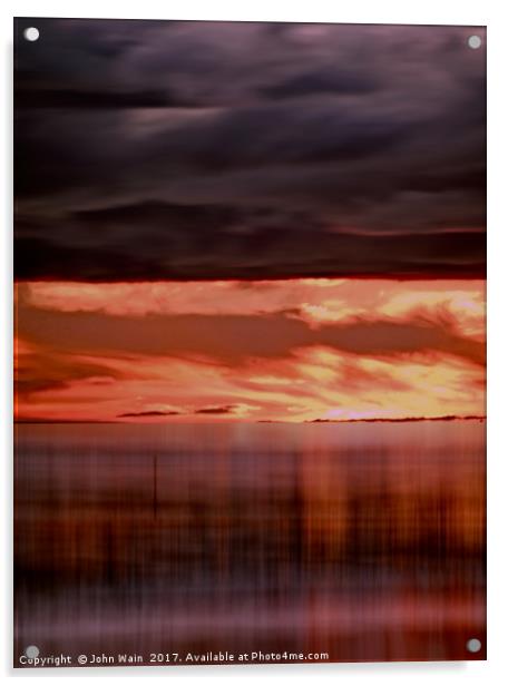 A storm (Digital Art) Acrylic by John Wain