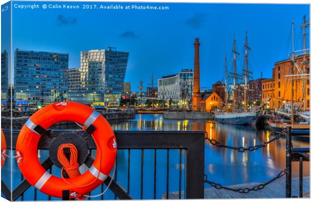 Albert Dock, Liverpool Canvas Print by Colin Keown