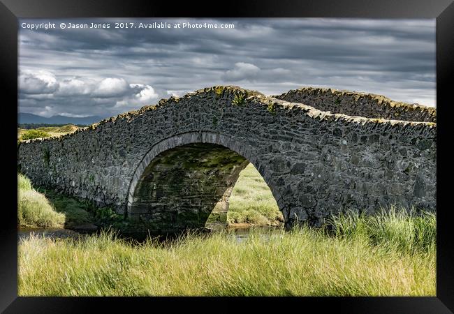 Eighteenth Century Bridge on Isle of Anglesey Framed Print by Jason Jones