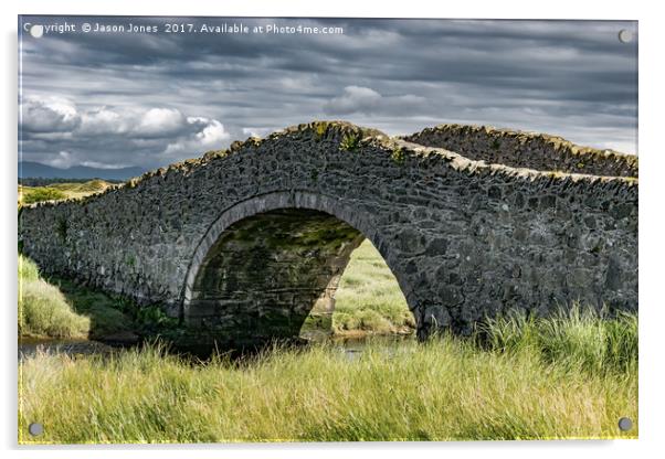 Eighteenth Century Bridge on Isle of Anglesey Acrylic by Jason Jones