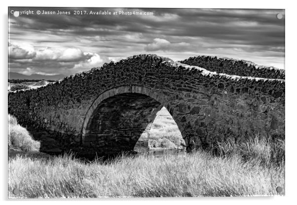 Eighteenth Century Bridge on Isle of Anglesey Acrylic by Jason Jones