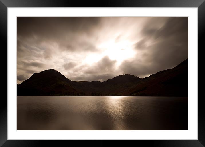 Autumn Gold Framed Mounted Print by Simon Wrigglesworth