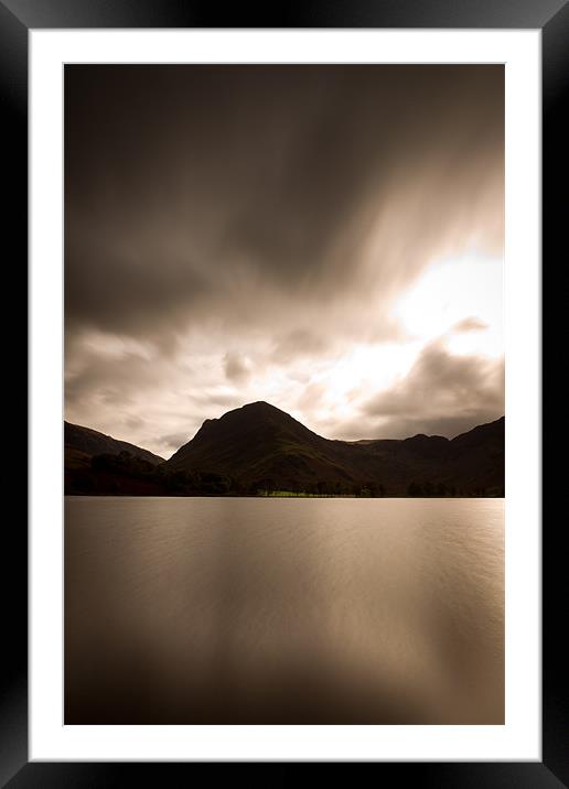 Incoming Storm Framed Mounted Print by Simon Wrigglesworth