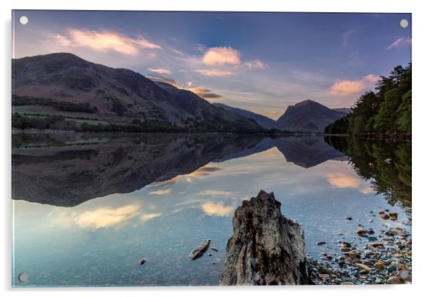Majestic Sunrise over Buttermere Acrylic by James Marsden