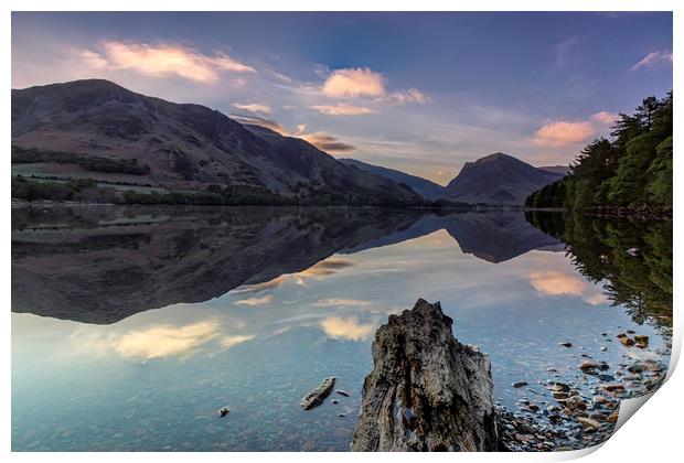 Majestic Sunrise over Buttermere Print by James Marsden