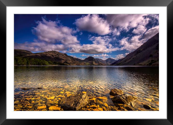 Wonderful Wast water  Framed Mounted Print by James Marsden