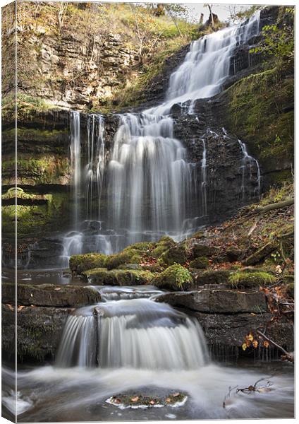 Scaleber Force Above Settle Canvas Print by Steve Glover