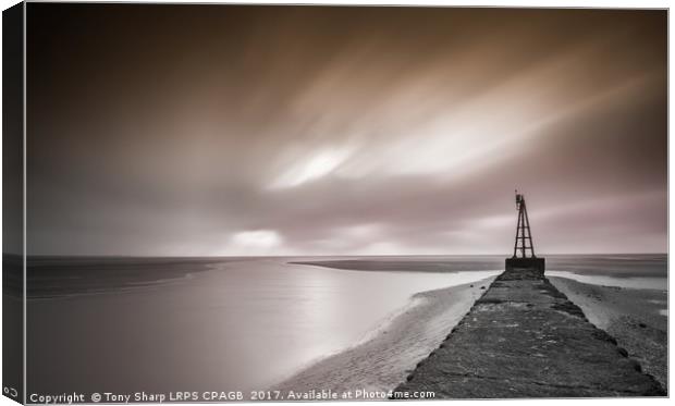 EARLY MORNING RYE HARBOUR, EAST SUSSEX Canvas Print by Tony Sharp LRPS CPAGB