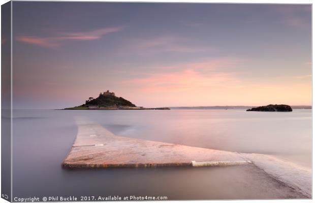 St Michael's Mount Canvas Print by Phil Buckle