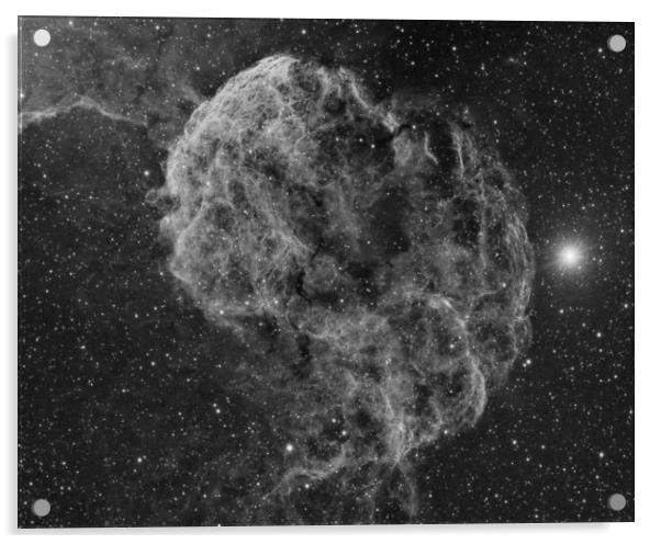 Jellyfish Nebula IC443 Acrylic by Ian Aiken