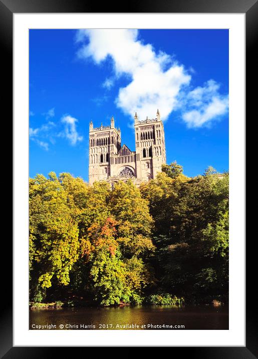 Simply Durham Framed Mounted Print by Chris Harris