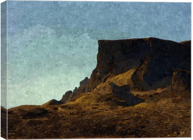 quiraing-skye Canvas Print by dale rys (LP)