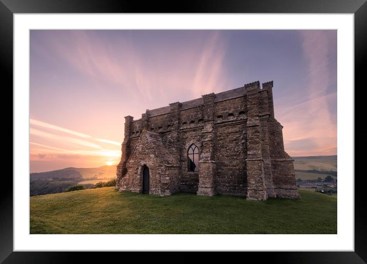 The Chapel Framed Mounted Print by Chris Frost