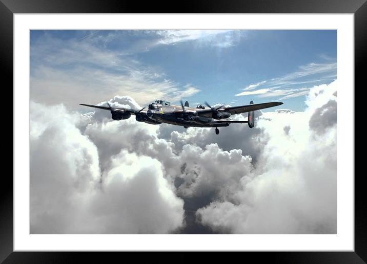 Parting The Clouds Framed Mounted Print by J Biggadike