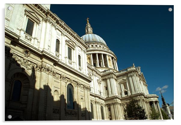 St Pauls Cathedral London 2 Acrylic by Chris Day
