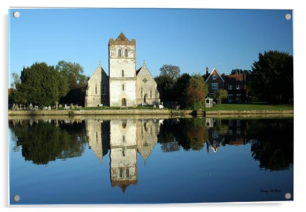 Church Acrylic by Doug McRae