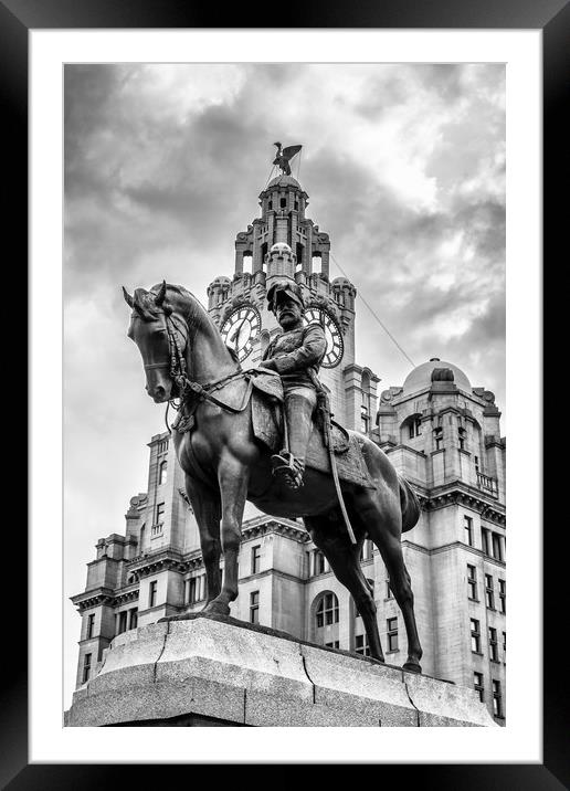 Royal Liver Building  Framed Mounted Print by Jason Moss