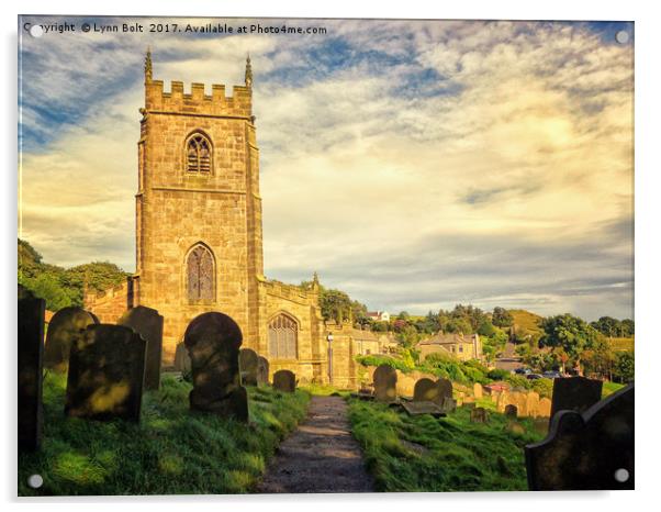 High Bradfield Sheffield Acrylic by Lynn Bolt