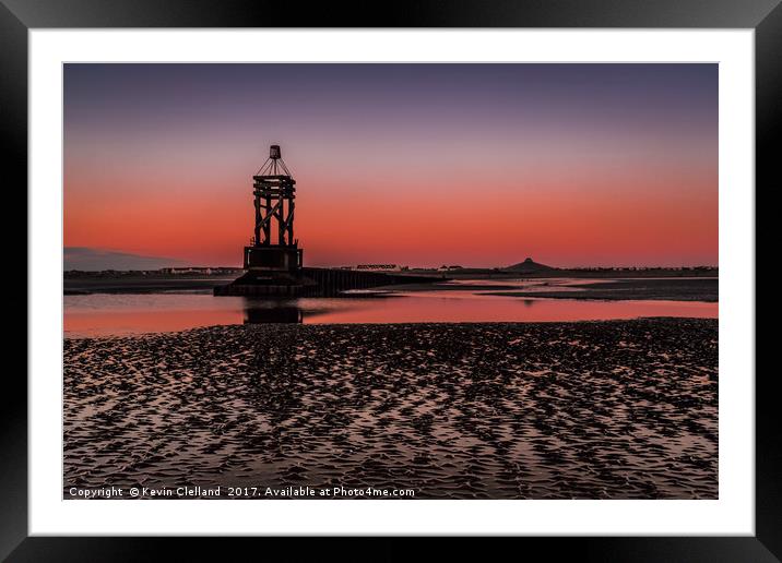 Sunset  Framed Mounted Print by Kevin Clelland