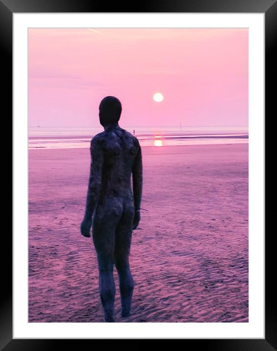 Sunset at Cosby Beach Framed Mounted Print by Renata Haidle