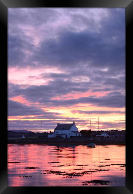 Sunset at Clachnaharry Framed Print by Macrae Images