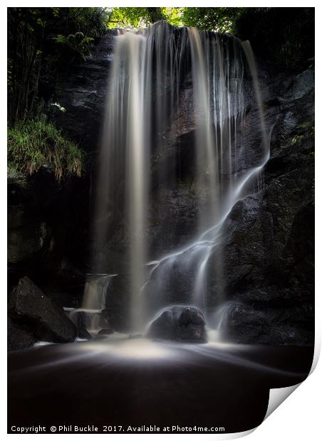 Roughting Linn Waterfall Print by Phil Buckle