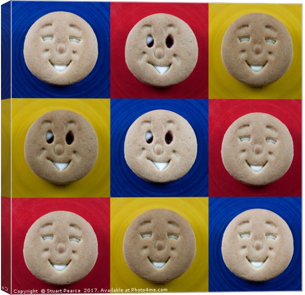 Happy faces Canvas Print by Stuart Pearce