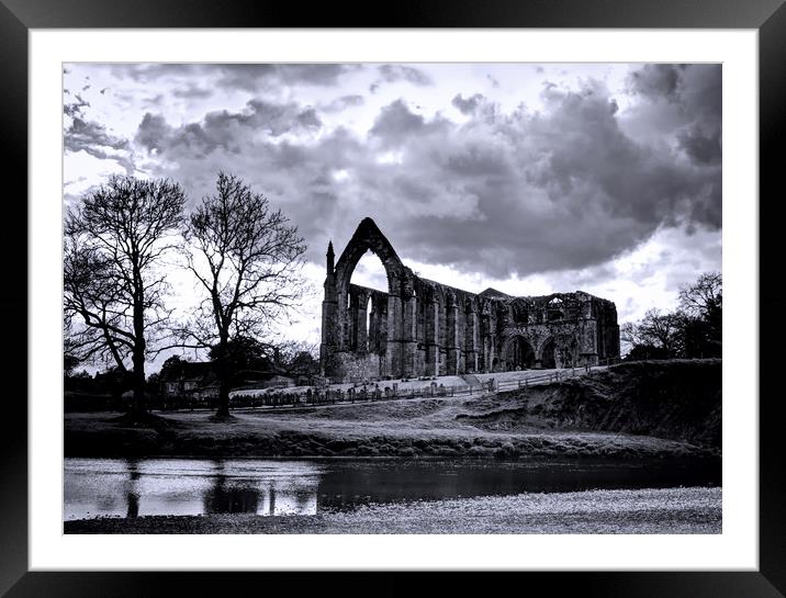 Bolton Abbey Framed Mounted Print by David McCulloch