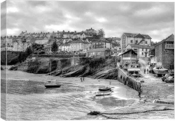 New Quay, Ceredigion Canvas Print by Martin Chambers